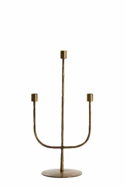 Light en Living Kandelaar 3L 22,5x15x45,5 cm NICOLE antiek brons Best