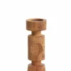 Light en Living Kandelaar EXUMAS hout bruin - 2 maten Clearance