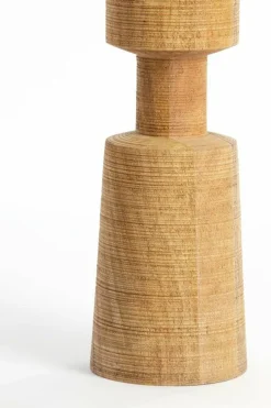 Light en Living Kandelaar EXUMAS hout bruin - 2 maten Clearance