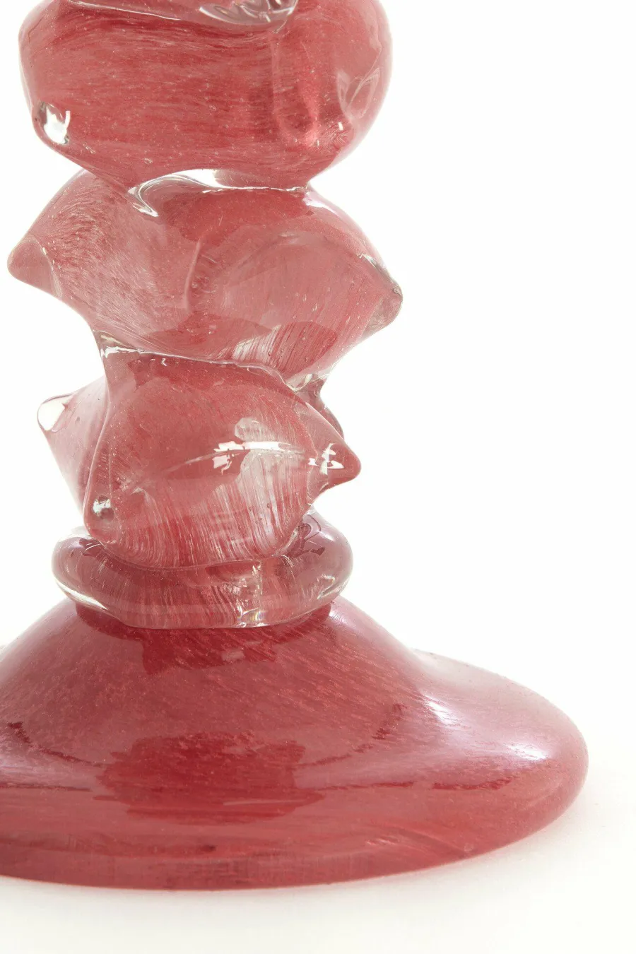 Light en Living Kandelaar Ø11,5X23 cm ESTINA rood New