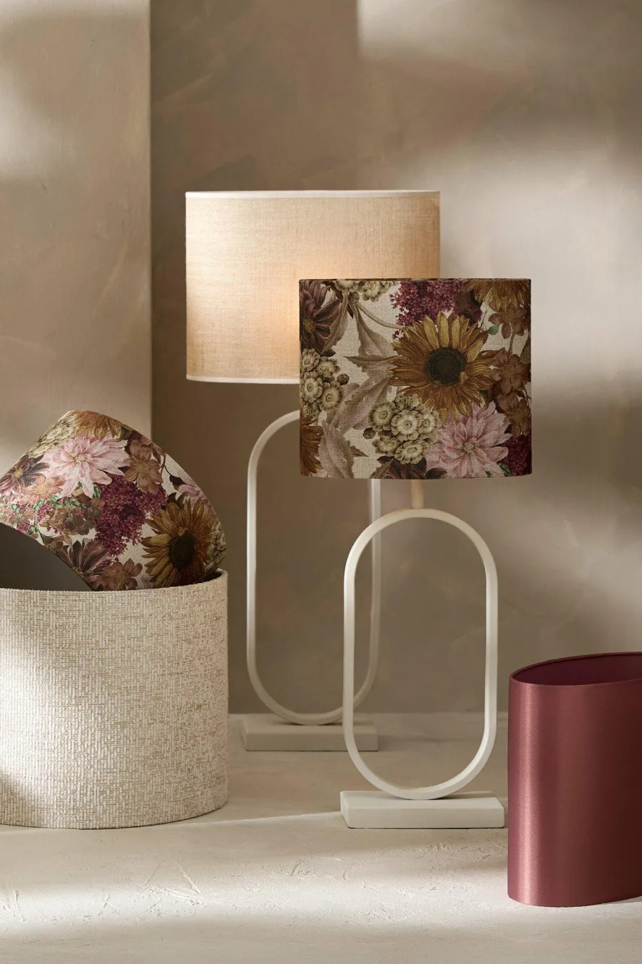 Light en Living Kap cilinder 40-40-30 cm RIF zand Discount