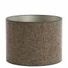 Light en Living Kap cilinder SAVERNA donker bruin - diverse afmetingen Hot