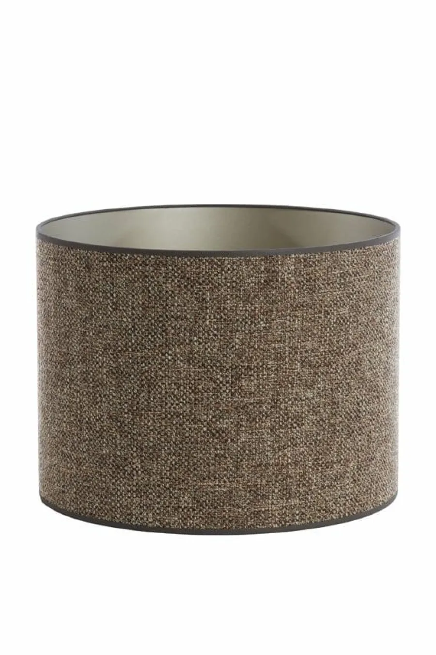 Light en Living Kap cilinder SAVERNA donker bruin - diverse afmetingen Hot