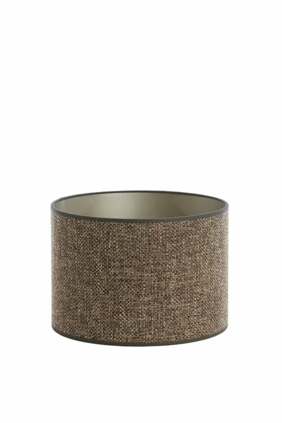 Light en Living Kap cilinder SAVERNA donker bruin - diverse afmetingen Hot