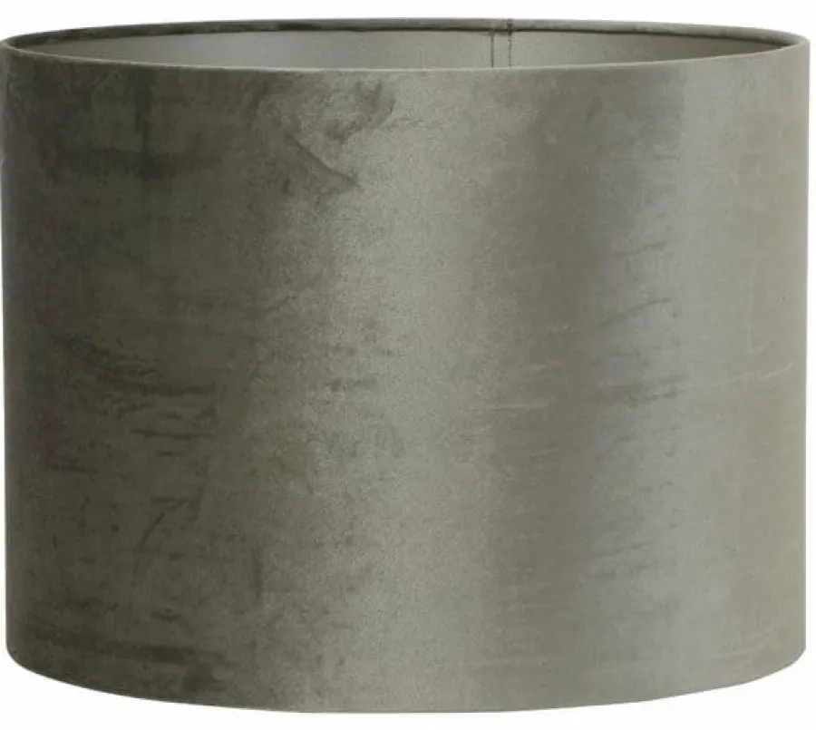Light en Living Kap cilinder ZINC taupe Ø 40 cm Sale