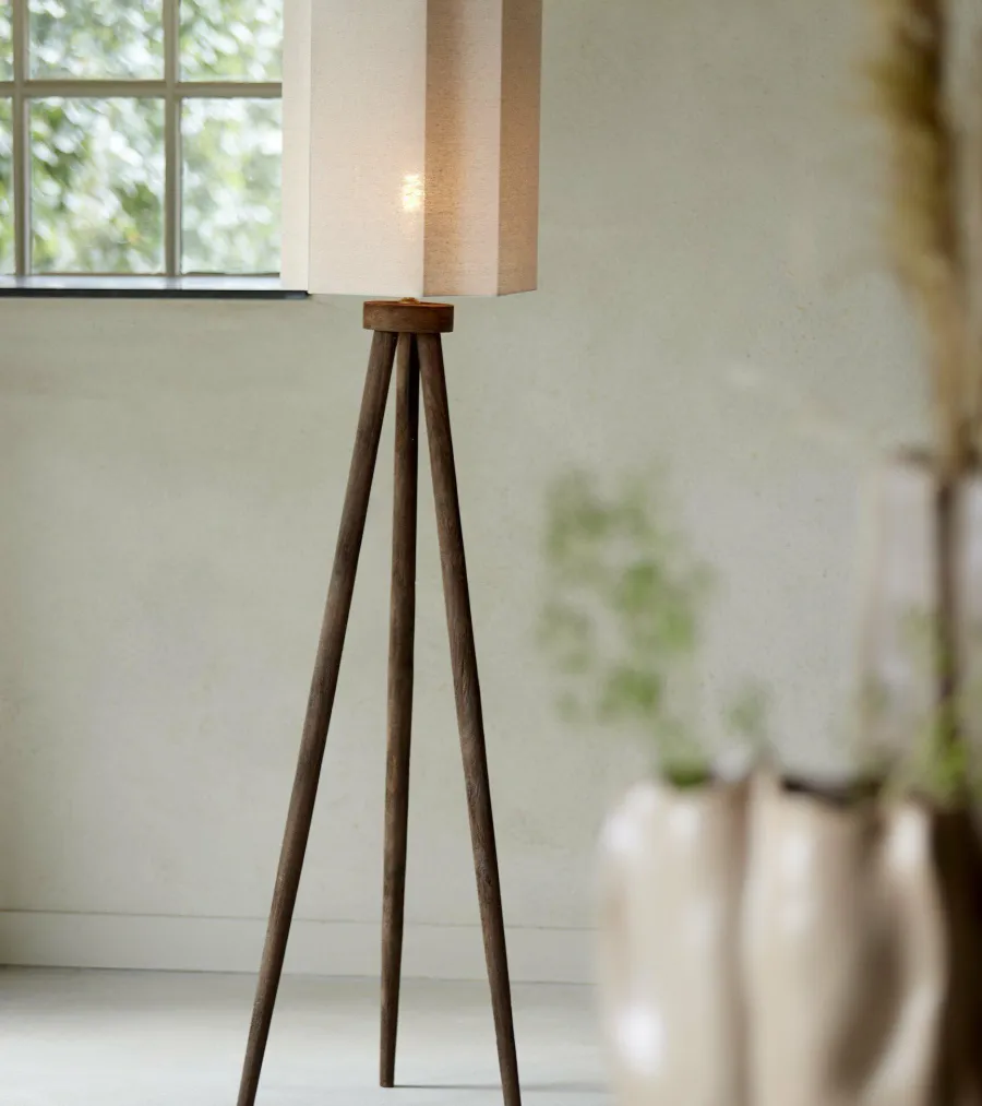 Light en Living Kap cilinder 35x35x45 cm DASLI naturel