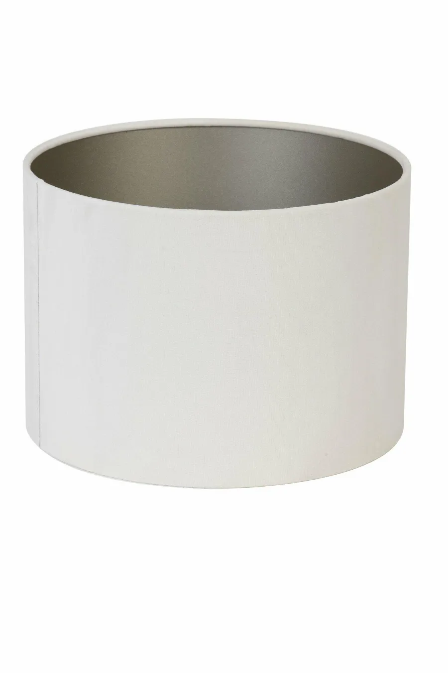 Light en Living Kap cilinder 25-25-18 cm VELOURS off white Best