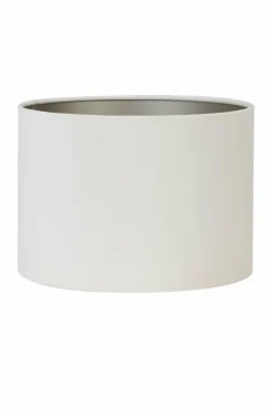Light en Living Kap cilinder 25-25-18 cm VELOURS off white Best