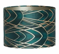 Light en Living Kap cilinder 30-30-21 cm TIARA groen Outlet