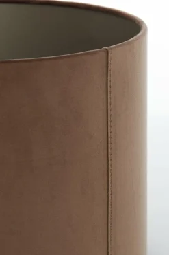 Light en Living Kap cilinder 40x40x30 cm VELOURS chocolade bruin Sale