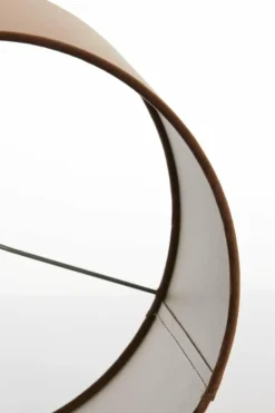 Light en Living Kap cilinder 40x40x30 cm VELOURS chocolade bruin Sale