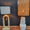 Light en Living Kap cilinder 30-30-40 cm LANZANO raffia naturel Outlet