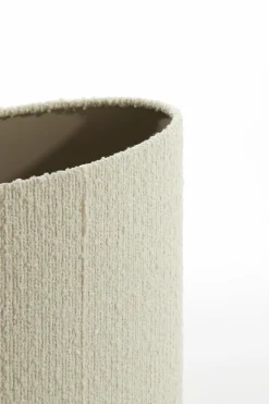 Light en Living Kap ovaal recht smal 38-17,5-28 cm BOLERO wit Discount
