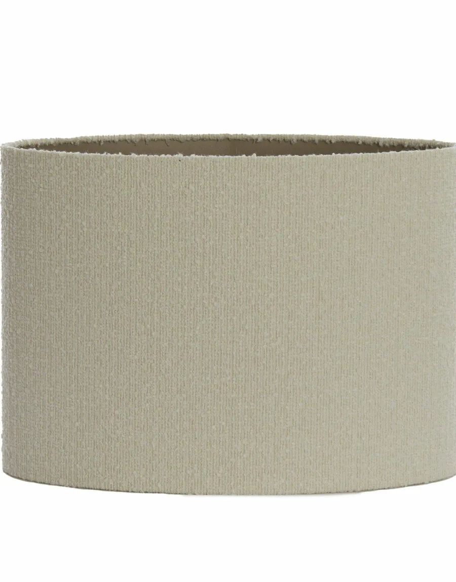Light en Living Kap ovaal recht smal 45-21-32 cm BOLERO wit Clearance