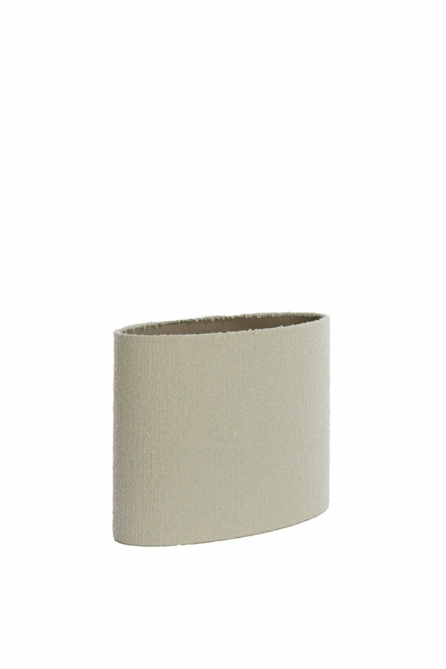 Light en Living Kap ovaal recht smal 45-21-32 cm BOLERO wit Clearance