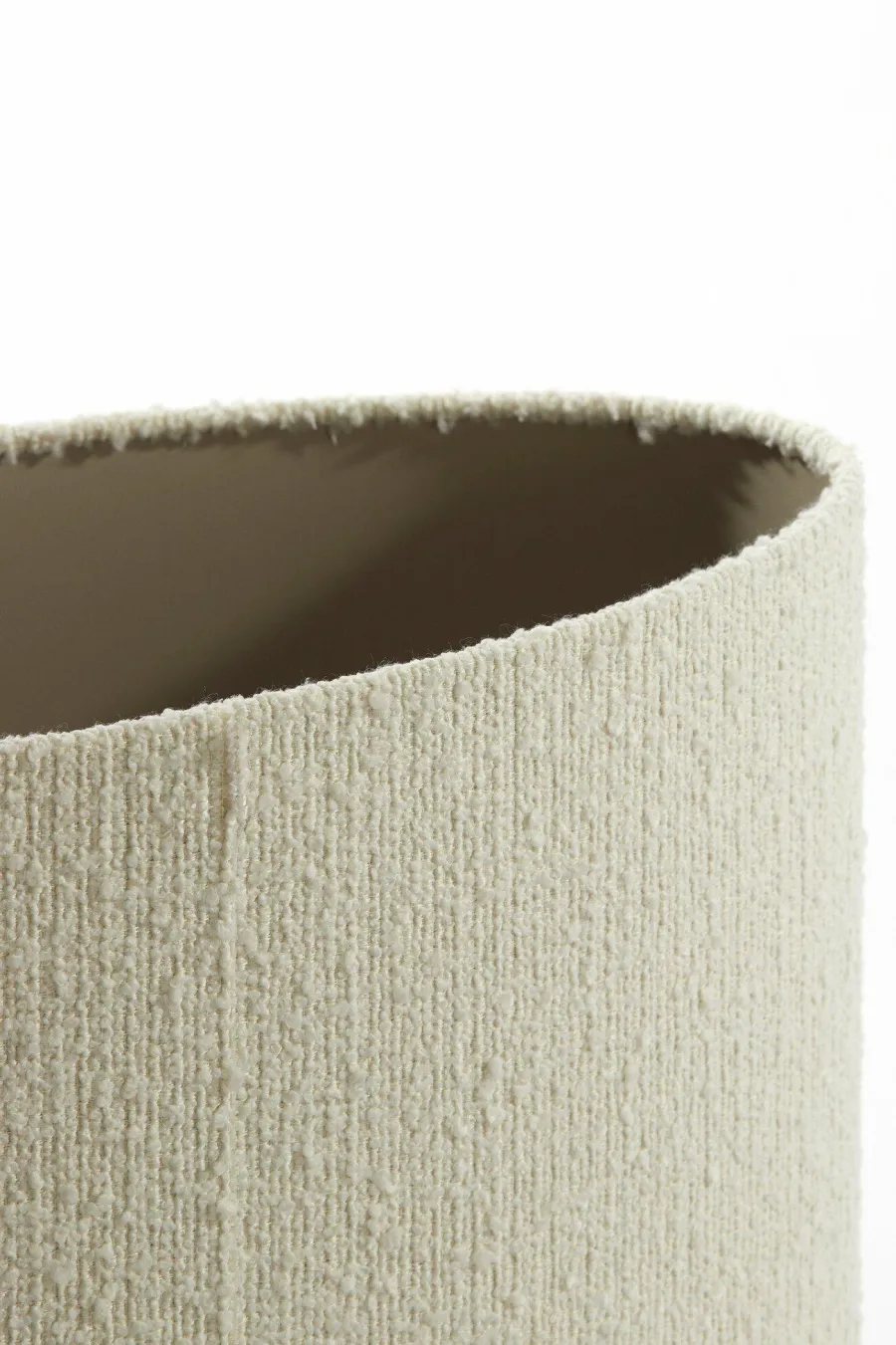 Light en Living Kap ovaal recht smal 45-21-32 cm BOLERO wit Clearance