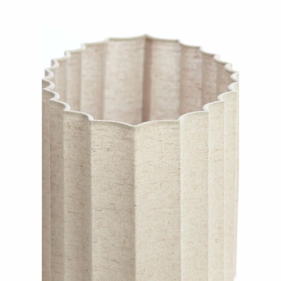 Light en Living Kap ovaal recht smal 38-17,5-19 cm DISLI naturel Outlet