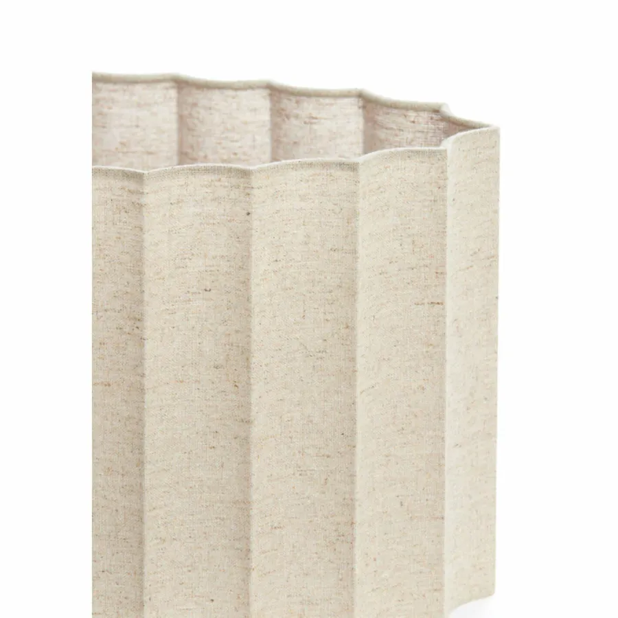 Light en Living Kap ovaal recht smal 38-17,5-19 cm DISLI naturel Outlet