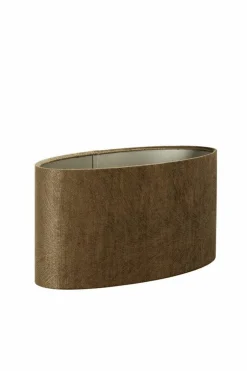 Light en Living Kap ovaal recht smal 45-21-22 cm LUBIS bruin Discount