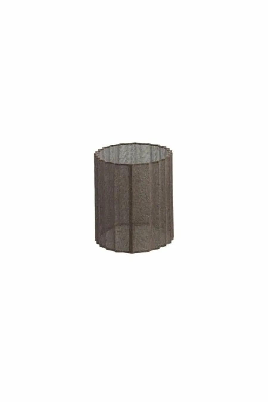 Light en Living Kap ovaal recht smal 45-21-22 cm DISLI linnen bruin Outlet
