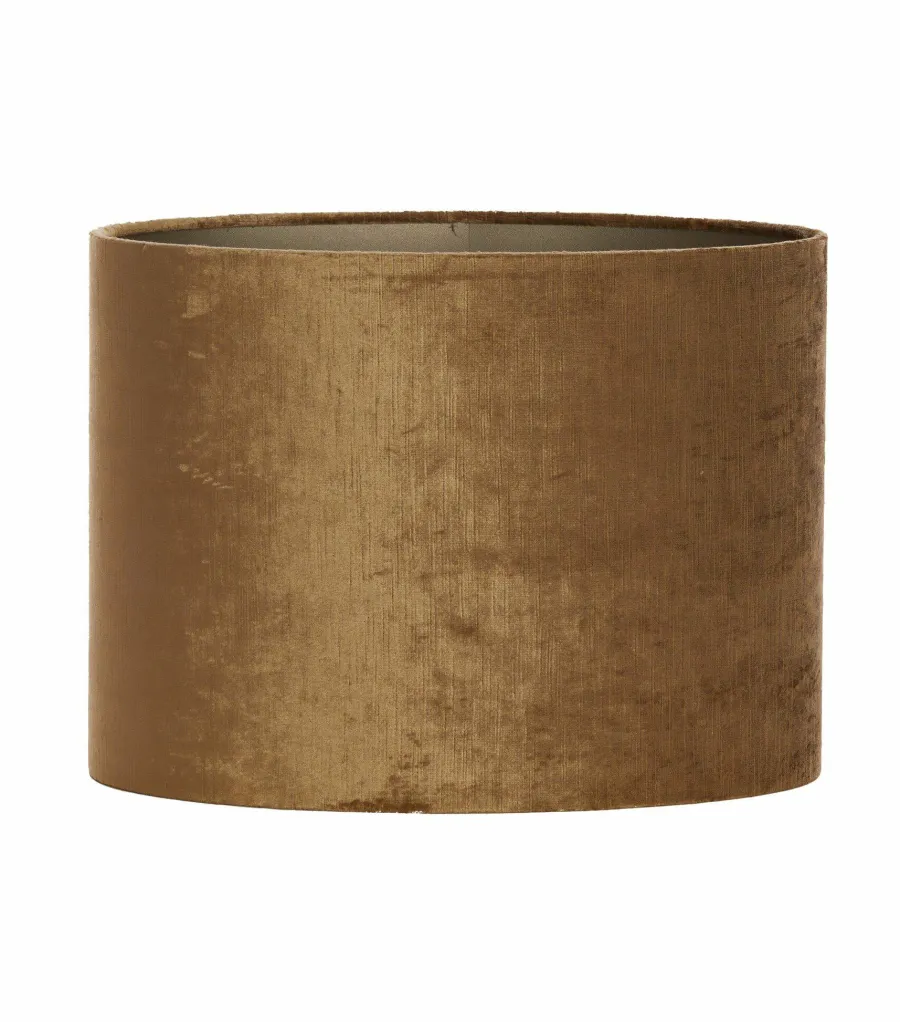 Light en Living Kap ovaal recht smal 38-17,5-19 cm GEMSTONE brons Online