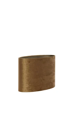 Light en Living Kap ovaal recht smal 38-17,5-19 cm GEMSTONE brons Online