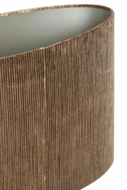 Light en Living Kap ovaal recht smal 45-21-32 cm FLAIR koper Hot