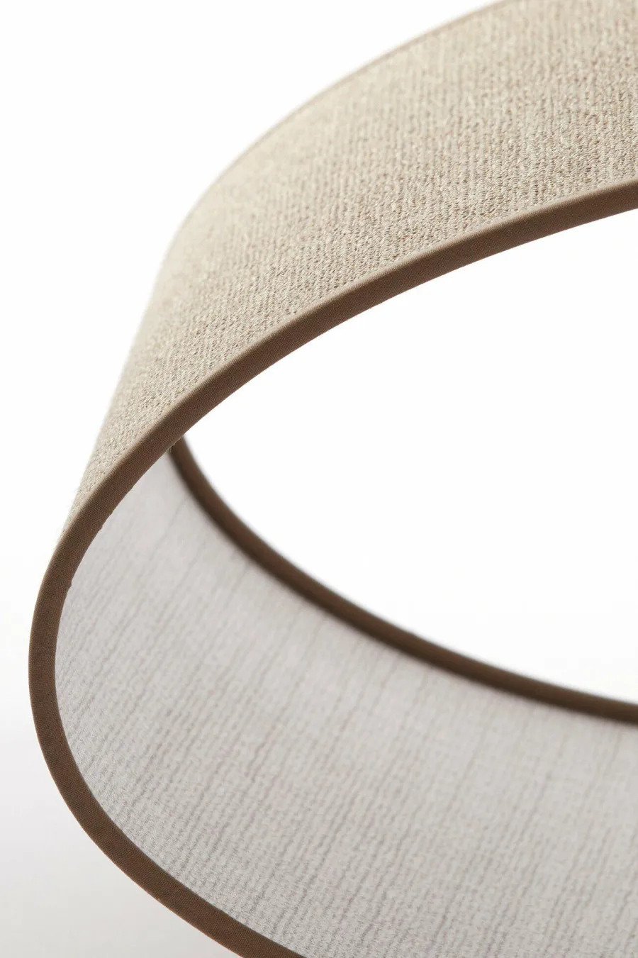 Light en Living Kap ovaal recht smal 38-17,5-19 cm CADEN beige Online