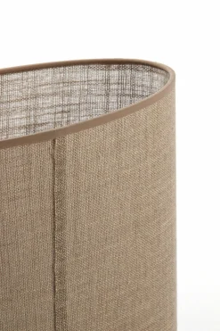 Light en Living Kap ovaal recht smal 38-17,5-19 cm CADEN beige Online