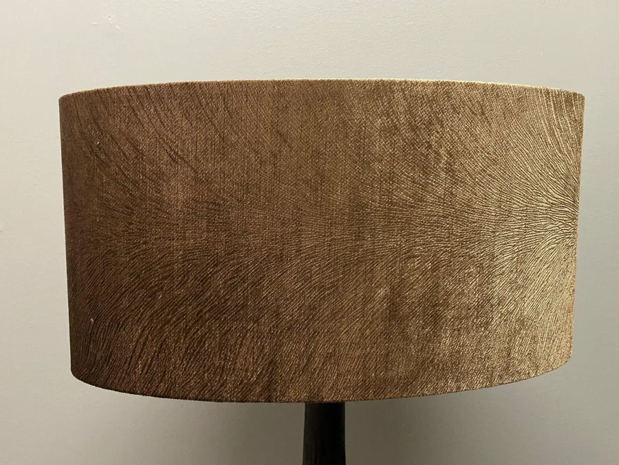Light en Living Kap ovaal recht smal 38-17,5-19 cm LUBIS bruin Best