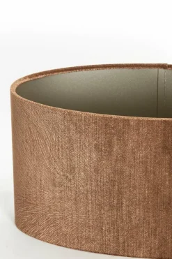 Light en Living Kap ovaal recht smal 38-17,5-19 cm LUBIS bruin Best