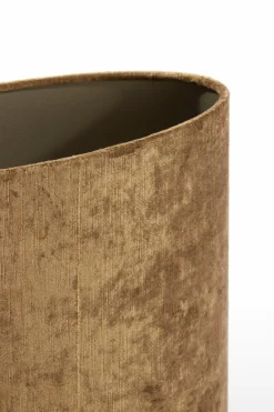 Light en Living Kap ovaal recht smal 45-21-32 cm GEMSTONE brons Best