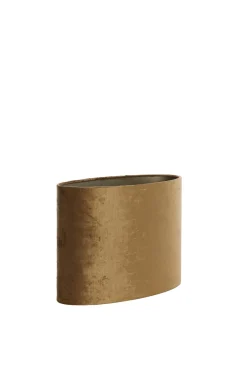 Light en Living Kap ovaal recht smal 45-21-32 cm GEMSTONE brons Best