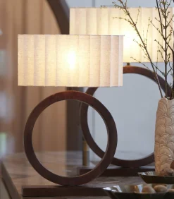 Light en Living Kap ovaal recht smal 58-24-27 cm DISLI naturel Outlet