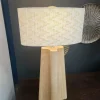Light en Living Kap ovaal recht smal hoog 45-21-22 cm JINX wit Clearance