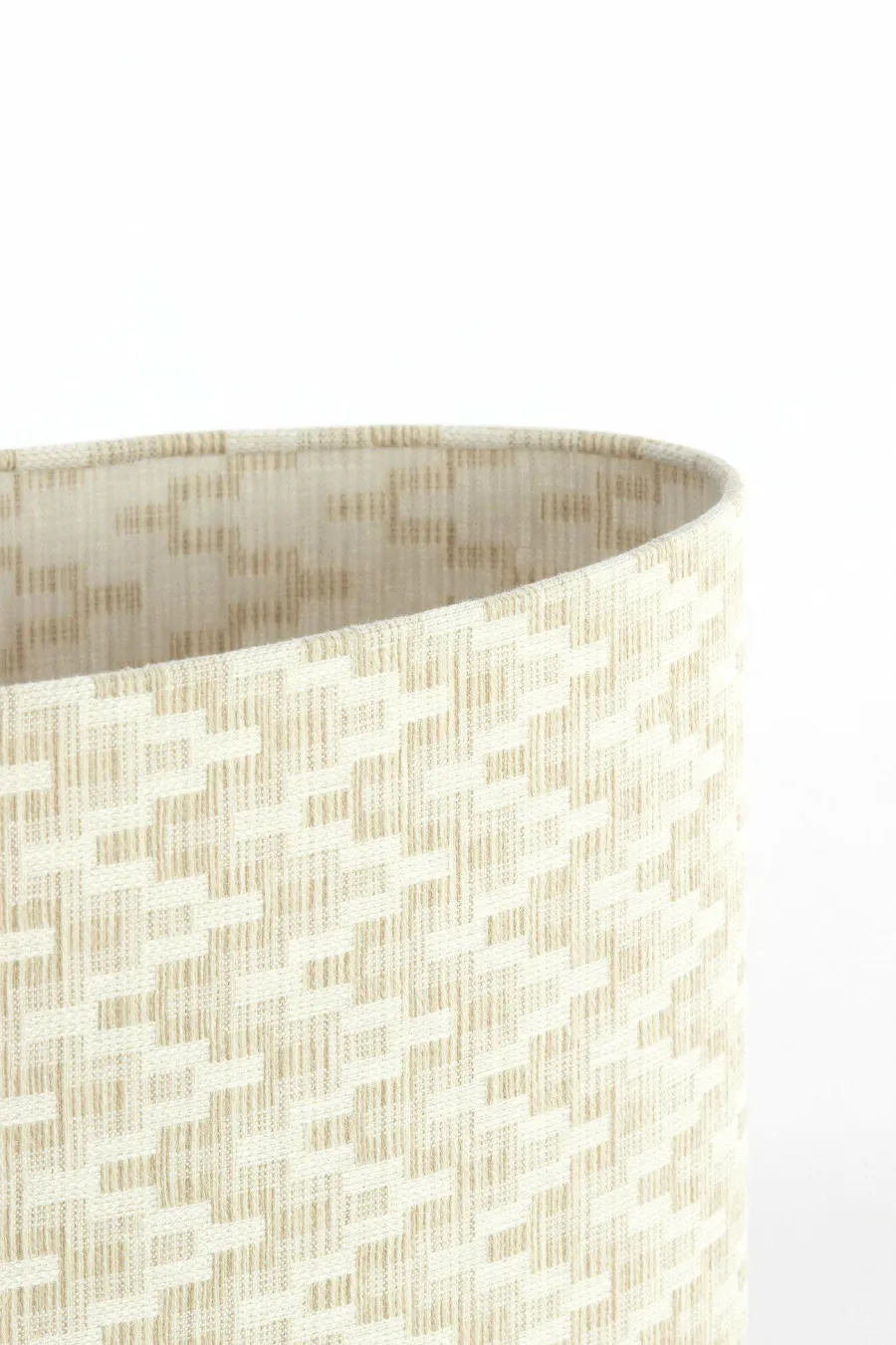 Light en Living Kap ovaal recht smal hoog 45-21-22 cm JINX wit Clearance