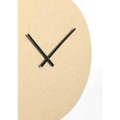 Light en Living Klok Ø74 cm LICOLA mat zand+licht bruin gespikkeld Online