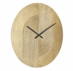 Light en Living Klok Ø58 cm GWENNA antiek brons Sale