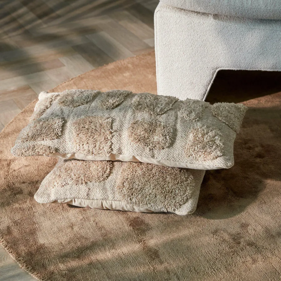 Light en Living Kussen 45x45 cm ZIRAFI beige Hot