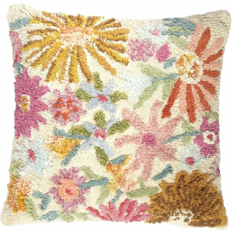 Light en Living Kussen 45X45 Cm LOULOU Creme+Multi Discount