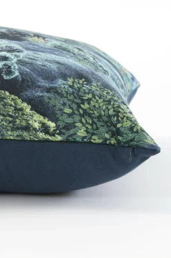 Light en Living Kussen 45x45 cm SANABIA petrol/groen Best
