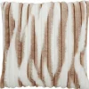 Light en Living Kussen 45x45 cm MABLY velvet crème-bruin New
