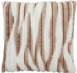 Light en Living Kussen 45x45 cm MABLY velvet crème-bruin New