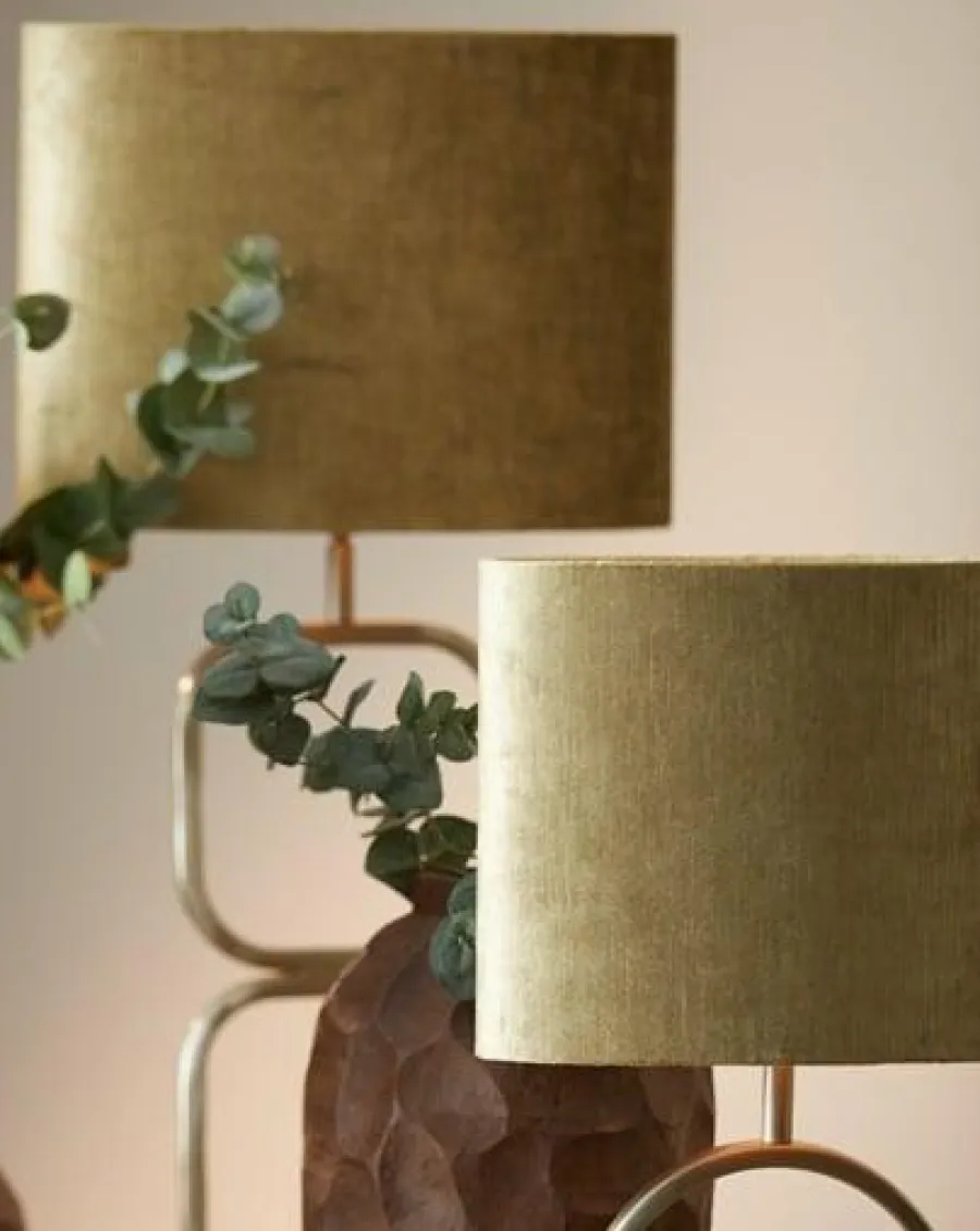 Light en Living Lampenkap ovaal recht smal GEMSTONE olive - diverse maten Online