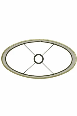 Light en Living Lampenkap ovaal recht smal GEMSTONE olive - diverse maten Online