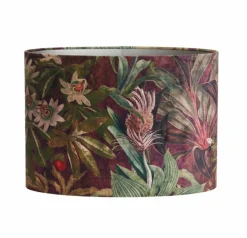 Light en Living Lampenkap ovaal recht smal 45-21-32 cm PASSION paars Clearance