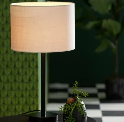 Light en Living Lampenkap cilinder 30-30-21 cm LIVIGNO eiwit Outlet