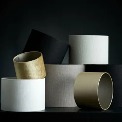 Light en Living Lampenkap cilinder 30-30-21 cm LIVIGNO eiwit Outlet