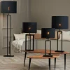 Light en Living Lampenkap cilinder 40-40-30 cm LIVIGNO zwart Best