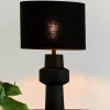 Light en Living Lampenkap cilinder 35-35-25 cm LIVIGNO zwart Outlet